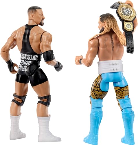 Mattel WWE Main Event Championship Showdown 2-Pack Action Figures & Accessory O3534