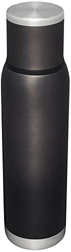Stanley Adventure-To-Go Vacuum Bottle 25 oz Wide Mouth Insulated Stainless Steel Thermos, Blue Glow D5617