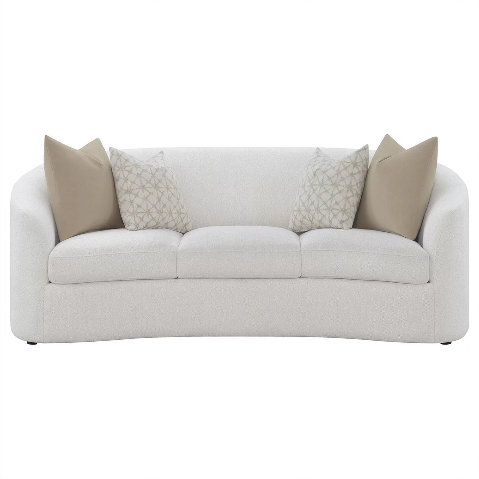Coaster Rainn 2-Piece Fabric Upholstered Living Room Set, Latte L592