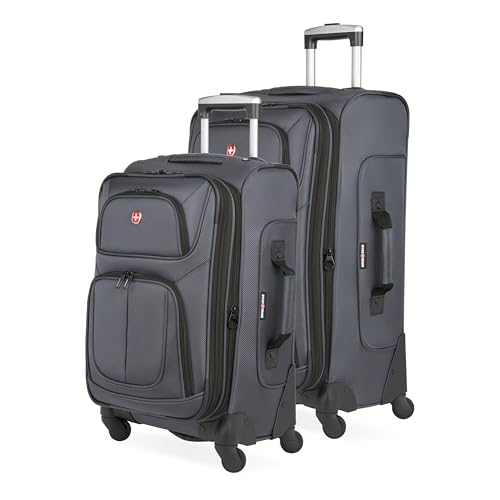 SwissGear Sion Softside Expandable Luggage, Black, 29-Inch C81483