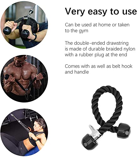 Cable Pulley System for Home Gym, LAT Pull Down with Adjustable Length Z498