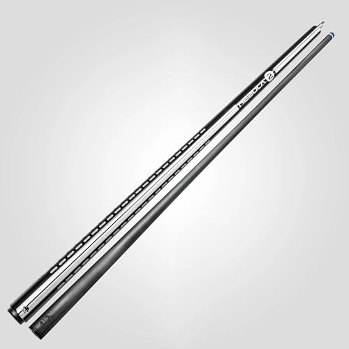 RHINO Nebula 2 Pool Cue - Carbon Fiber Shaft, Composite Butt, 12.4mm B23495