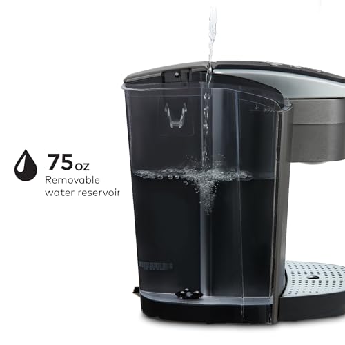 Keurig K-Elite Single Serve K-Cup Pod Coffee Maker, Brushed Silver P23556