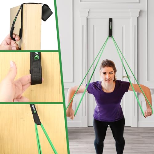 Resistance Bands Set with Door Anchor for Home Gym Workout D603