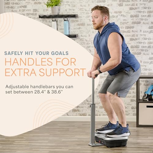 Lifepro TrimLite Vibration Plate Exercise Machine with Handlebars Q15746