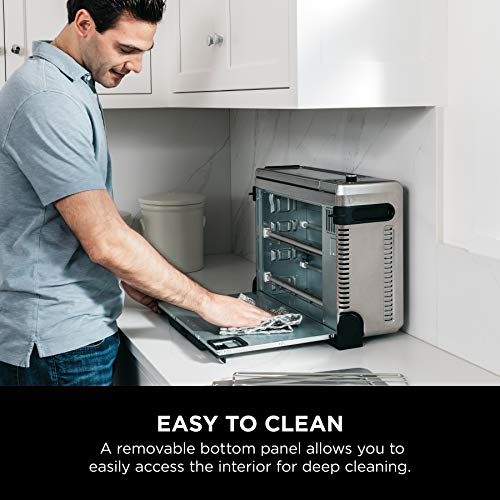 Ninja Digital Air Fry Countertop Oven, 8-in-1, XL Capacity, Silver, SP101 G9880