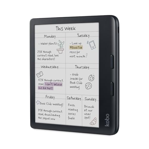 Kobo Libra Colour eReader 7" Glare-Free Colour E Ink Display, Black R62833