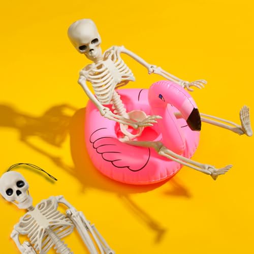 UMEELR 5.9FT Poseable Life Size Skeleton for Halloween Decoration B873000
