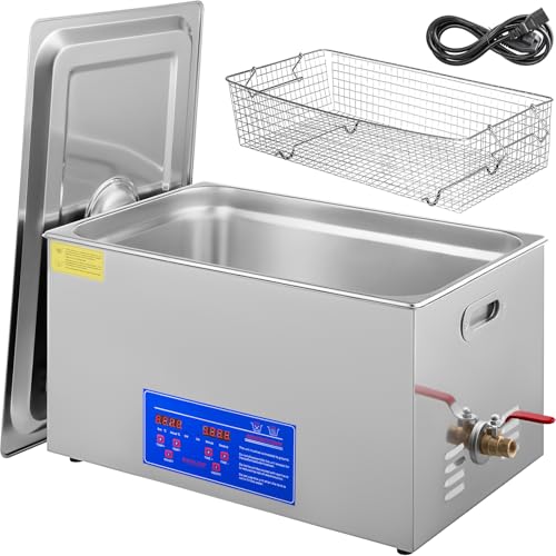 VEVOR Professional Ultrasonic Cleaner with Digital Timer & Heater, 3L W817988