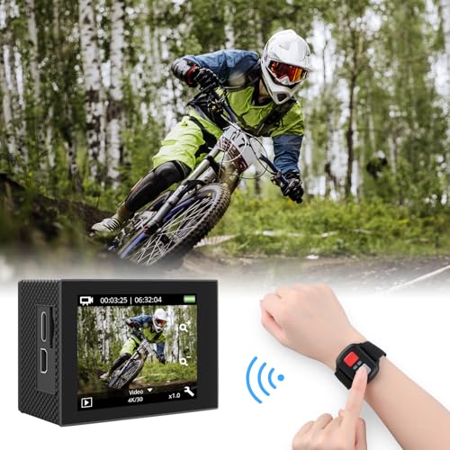 AKASO EK7000 Pro 4K Action Camera with Touch Screen, Waterproof G537