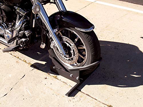 Extreme Max 5600.3204 Deluxe Motorcycle Wheel Chock Tie-Down Kit H30865