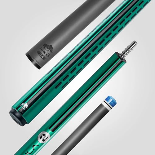 RHINO Nebula 2 Pool Cue - Carbon Fiber Shaft, Composite Butt, 12.4mm B23495