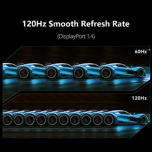 INNOCN 49" Curved Ultrawide Gaming Monitor 120Hz QHD 32:9 E79455