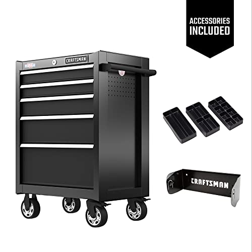 CRAFTSMAN S2000 26IN 5-Drawer Cabinet with Tray & Holder X410715