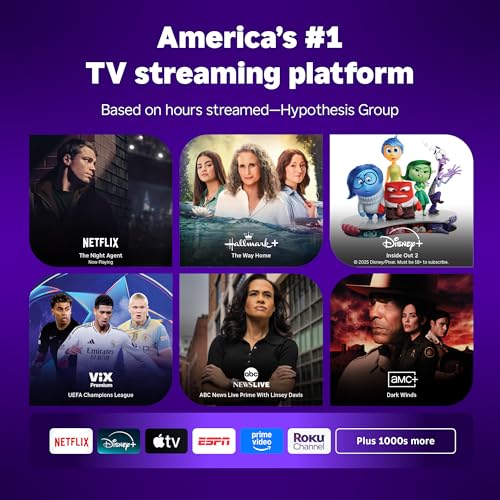 Roku Smart TV 40-Inch Select Series 1080p Full HD LED Television with Voice Remote P76588