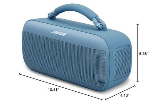 Bose SoundLink Max Portable Bluetooth Speaker, IP67 Waterproof, Black I5107
