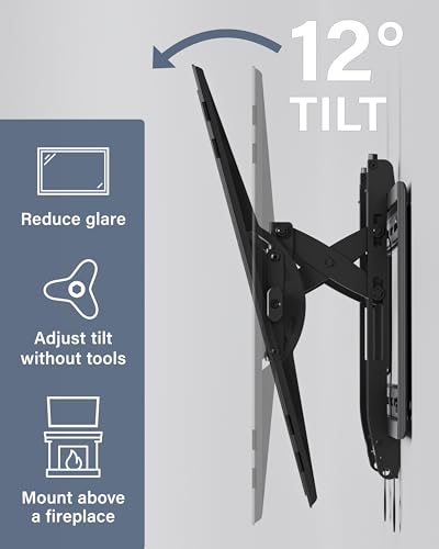 SANUS Tilting TV Wall Mount for Large TVs Up to 90” S174