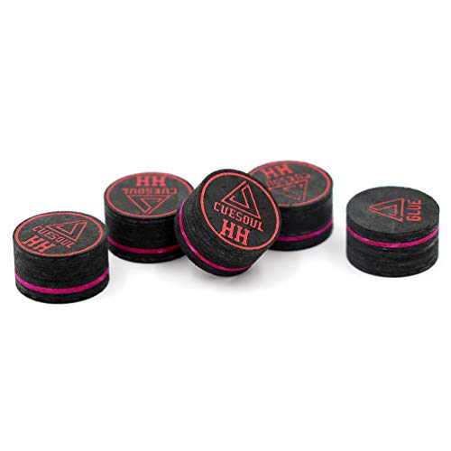 CUESOUL Glue on Pool Cue Tips for Snooker K4651