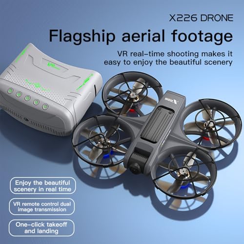 FPV Drone with VR Glasses Brushless Motor RC Quadcopter for Kids Adults C56299
