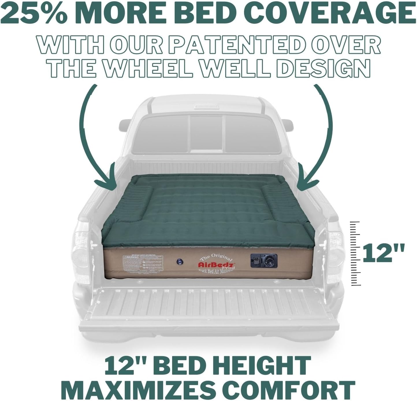 Pittman Pro3 Series Truck Bed Air Mattress 6.5 ft Full Size O770