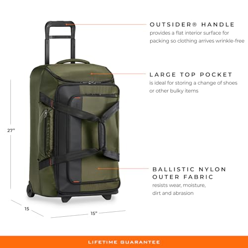 Briggs & Riley Travel Duffel Bag - Weekender Overnight Softside Luggage R6032