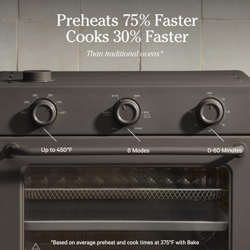 Our Place Wonder Oven 6-in-1 Air Fryer & Toaster Oven with Steam Infusion, Char J748