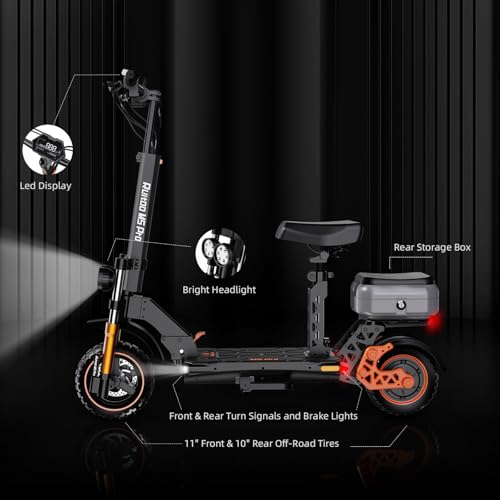 Ruitoo Electric Scooter 1000W Motor, Foldable Off Road E-Scooter for Adults I897875