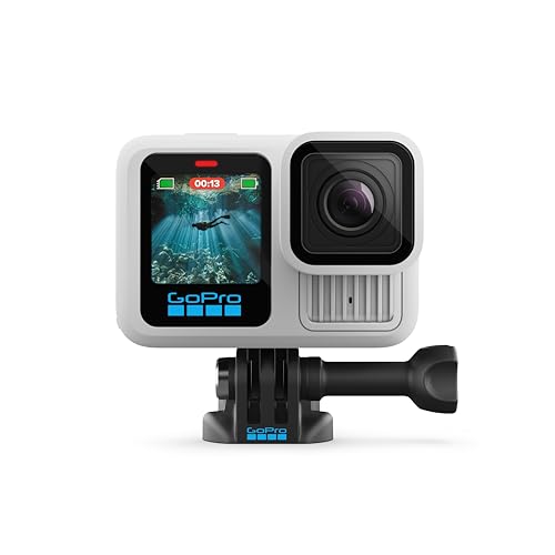 GoPro HERO13 Black Accessory Bundle with Handler, Batteries, Mounts, and Case M27766