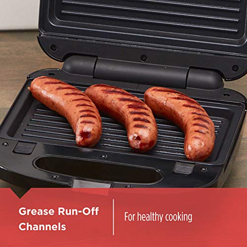 BLACK+DECKER 3-in-1 Waffle Iron, Grill and Sandwich Press, Non-Stick C361