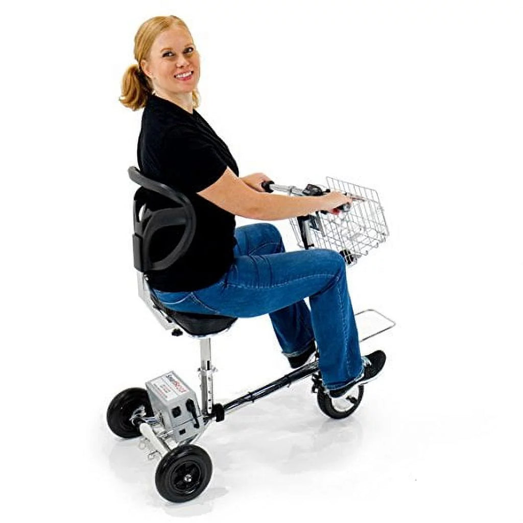 SmartScoot Lightweight Folding Mobility Scooter with Lithium Battery L656818
