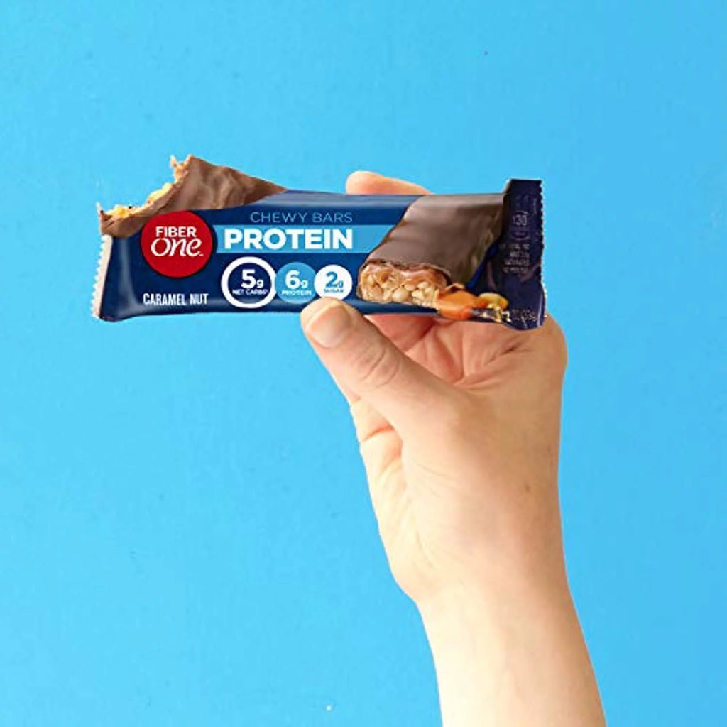 Fiber One Chewy Protein Bars Caramel Nut Value Pack 10 Ct J5293