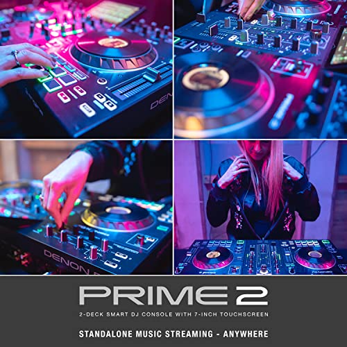 Denon DJ PRIME 4+ Standalone DJ Controller with 4 Decks and 10.1" Touchscreen Z5622
