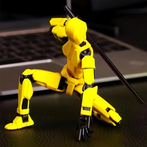 Titan 13 Action Figure, 3D Printed Robot, Desktop Decorations Game Gifts (9 pcs) Z24151