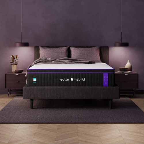 Nectar Hybrid Full Mattress 12 Inch Medium Firm Gel Memory Foam Y87993