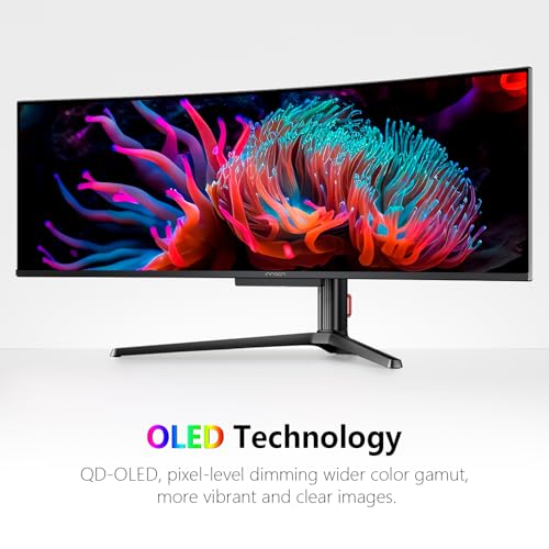 INNOCN 49" Curved Ultrawide Gaming Monitor 120Hz QHD 32:9 E79455