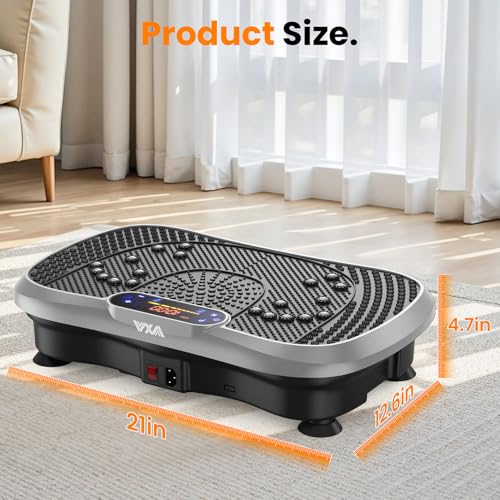 AXV Vibration Plate Fitness Platform Exercise Machine for Full Body Workout Q37919
