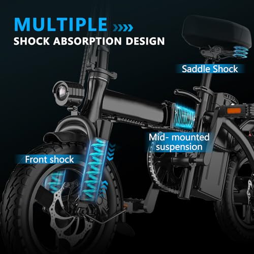 Folding Electric Bike for Adults with Removable Battery P213045