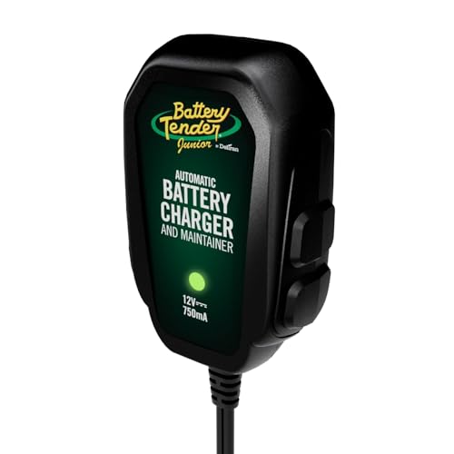 Battery Tender Junior 12V 750mA Charger and Maintainer for Motorcycle, ATVs Q86510