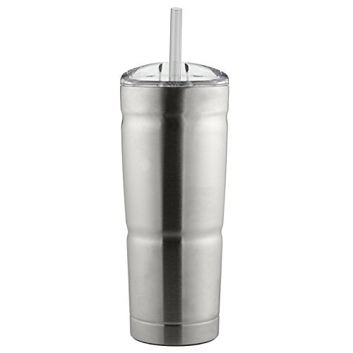 Bubba Vacuum Insulated Stainless Steel Tumbler with Straw 24oz 2 Pack X31903