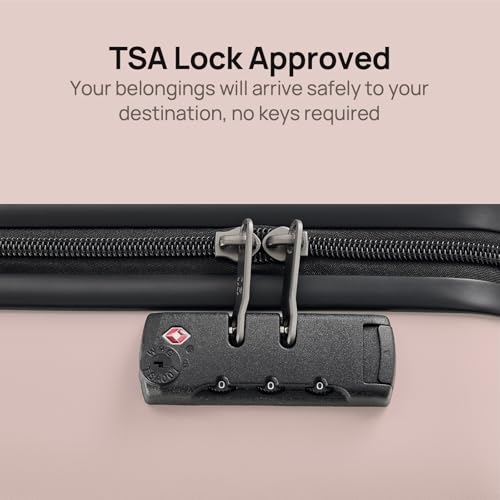 Carry-on Luggage 20 Inch Hardshell with Spinner Wheels and TSA Lock L610552