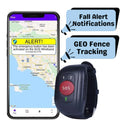 Seculife SOS Wristband Life Saving GPS Tracker - Fall Alert - SOS Button - 2 Way Calling - Seniors, Elderly Monitoring App Tracking