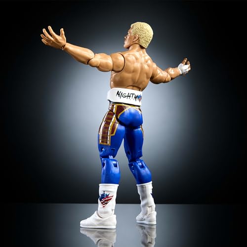 Mattel WWE Top Picks Elite Cody Rhodes 6-Inch Action Figure & Accessories Set Z658657