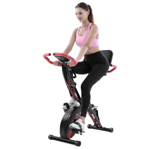 BARWING Foldable Exercise Bike for Home Workout, 350LB Capacity Z9564