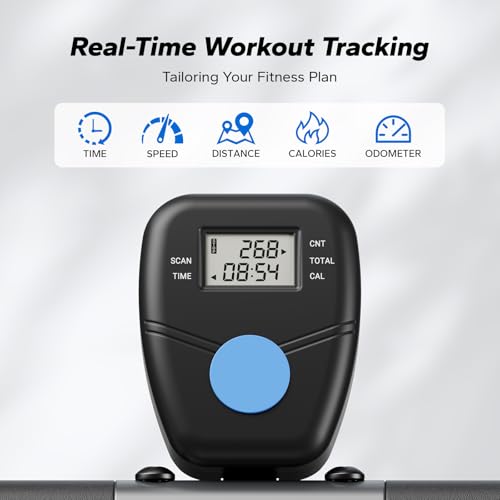 MERACH R07 2 in 1 Squat Rowing Machine, Foldable Home Exercise Equipment Y20209
