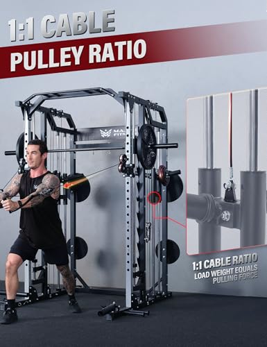 Major Fitness Drone2 Advanced Smith Machine All-in-One Home Gym N49586