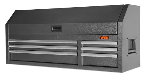 WEN 52-Inch Rolling Tool Cabinet with Powder-Coated Steel (GG532B) K336