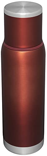Stanley Adventure-To-Go Vacuum Bottle 25 oz Wide Mouth Insulated Stainless Steel Thermos, Blue Glow D5617