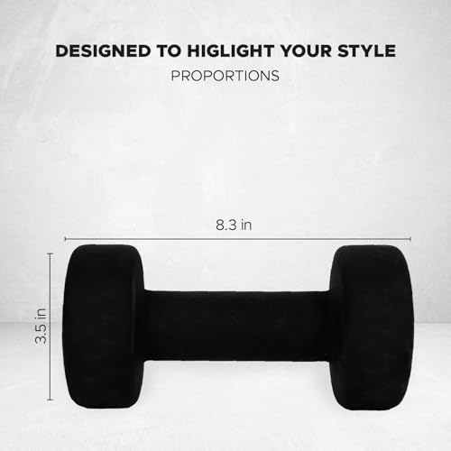FUXION Neoprene Dumbbell Hand Weights, Set of 2, Hexagon Non-Slip E207497