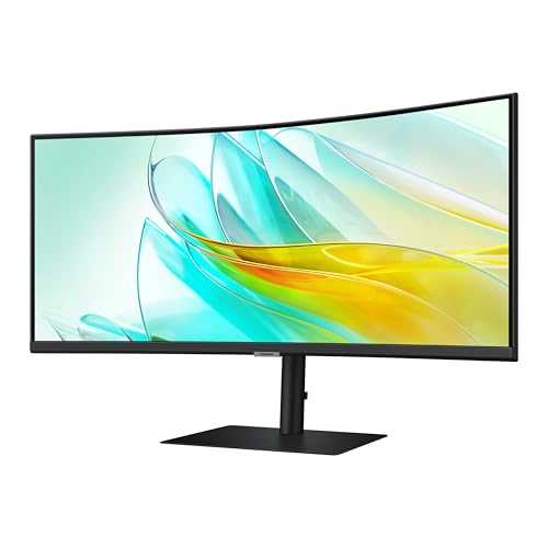 SAMSUNG Viewfinity S65UA 34-Inch Ultrawide QHD Curved Monitor, 100Hz, USB-C, Black B208