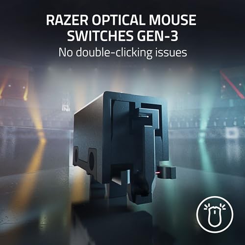 Razer DeathAdder V3 Pro Wireless Gaming Mouse, 63g Ultra Lightweight, Black B812